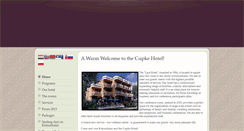 Desktop Screenshot of csipkehotel.hu